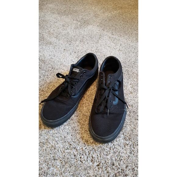 Men's Low Top 'Old Skool' Vans Off The Wall sz 9.5 - Picture 2 of 8